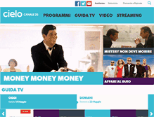 Tablet Screenshot of cielotv.it